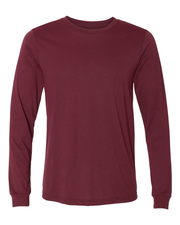Bella + Canvas 3501 Unisex Jersey Long-Sleeve T-Shirt 100% Cotton