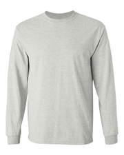 Gildan 2400 Unisex Ultra Cotton Long Sleeve T-Shirt 100% Cotton